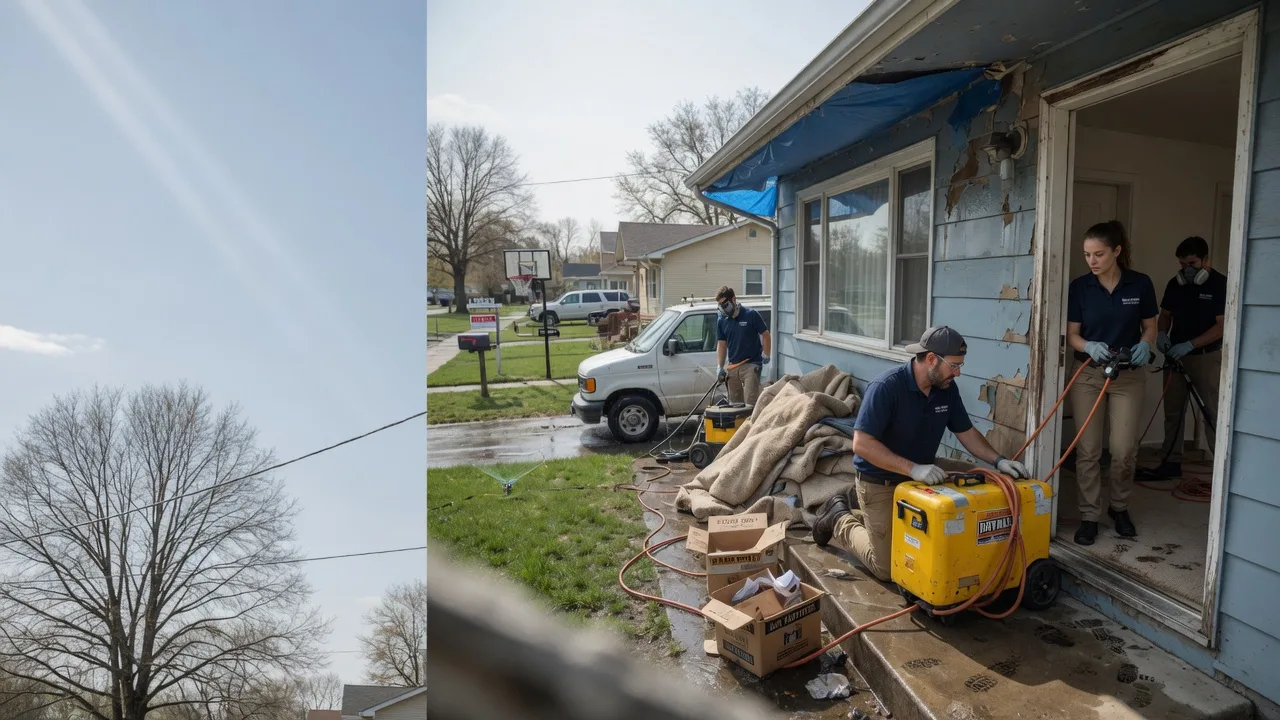 Basement Flood Cleanup in Elton, LA near me
